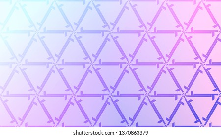 Light Pastel color Gradient Background with Geometric Pattern. For Your Graphic Invitation Card, Poster, Brochure. Vector Illustration