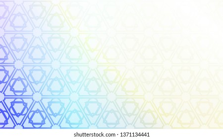 Light Pastel color Gradient Background with Geometric Pattern. For Your Graphic Invitation Card, Poster, Brochure. Vector Illustration