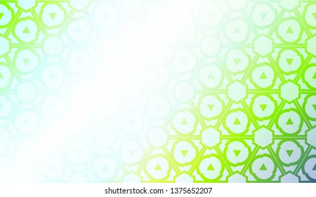 Light Pastel color Gradient Background with Geometric Pattern. For Your Graphic Invitation Card, Poster, Brochure. Vector Illustration