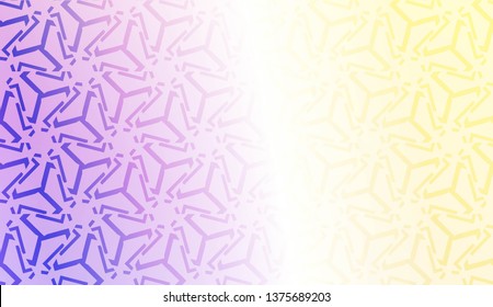Light Pastel color Gradient Background with Geometric Pattern. For Your Graphic Invitation Card, Poster, Brochure. Vector Illustration