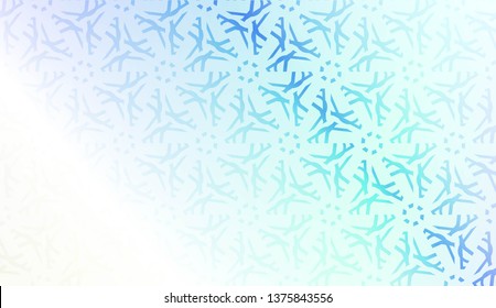 Light Pastel color Gradient Background with Geometric Pattern. For Your Graphic Invitation Card, Poster, Brochure. Vector Illustration