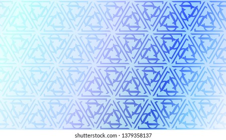 Light Pastel color Gradient Background with Geometric Pattern. For Your Graphic Invitation Card, Poster, Brochure. Vector Illustration