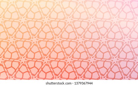 Light Pastel color Gradient Background with Geometric Pattern. For Your Graphic Invitation Card, Poster, Brochure. Vector Illustration