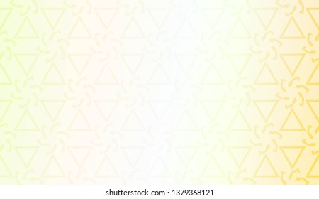 Light Pastel color Gradient Background with Geometric Pattern. For Your Graphic Invitation Card, Poster, Brochure. Vector Illustration