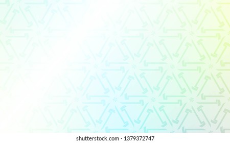 Light Pastel color Gradient Background with Geometric Pattern. For Your Graphic Invitation Card, Poster, Brochure. Vector Illustration