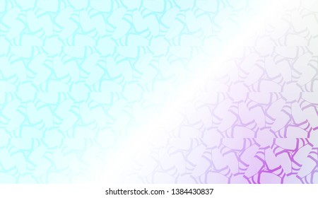 Light Pastel color Gradient Background with Geometric Pattern. For Your Graphic Invitation Card, Poster, Brochure. Vector Illustration