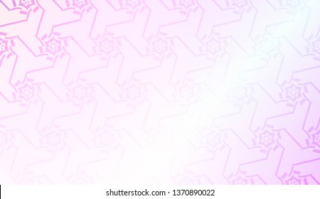 Light Pastel color Gradient geometric Background with Geometric Pattern. For Your Graphic Invitation Card, Poster, Brochure. Vector Illustration