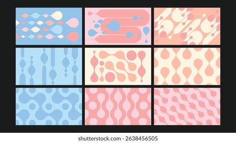 Light pastel gradient wave with subtle flowing forms, perfect for modern web backgrounds and abstract interfaces.