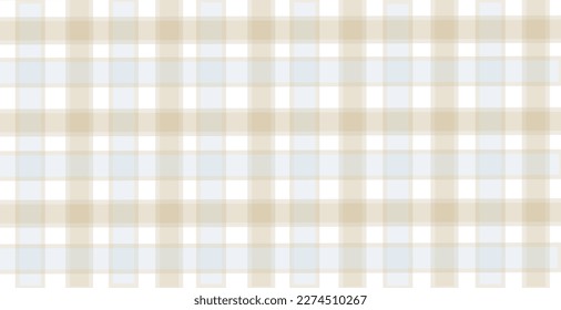 Light pastel plaid background vector illustration.