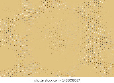 Light pattern with polygonal style. Beautiful illustration with triangles in nature style. Modern template for landing page.