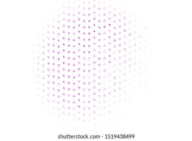 Light pattern with polygonal style. Illustration with set of colorful triangles. Template for wallpapers.