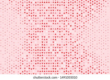 Light pattern with polygonal style. Modern abstract illustration with colorful triangles. Best design for poster, banner.