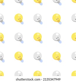 Light pattern simple vector design Background yellow