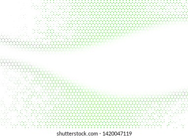 Light pattern with spheres. Abstract illustration with colored bubbles in nature style. Pattern for beautiful websites.