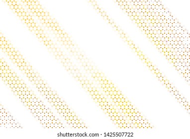 Light pattern with spheres. Modern abstract illustration with colorful water drops. Pattern for beautiful websites.
