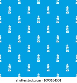 Light pattern vector seamless blue repeat for any use