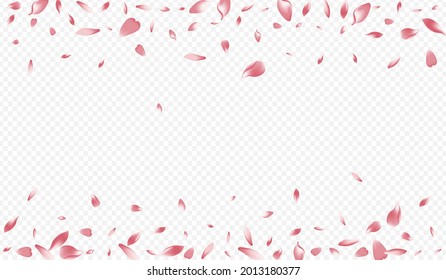 hellpfirsichfarbener, transparenter Hintergrund. Blühende Romantik-Karte. Lotus Falling Poster. Blumenbeauty-Hintergrund. White Apple Japan Glückwunsch.