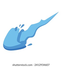 Lichtphaser-Gadget-Icon isometrische Vektorgrafik. Waffenaufnahme. Kosmisches Gerät