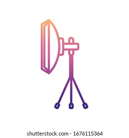 light for photography nolan icon. Simple thin line, outline vector of Spotlight icons for ui and ux, website or mobile application