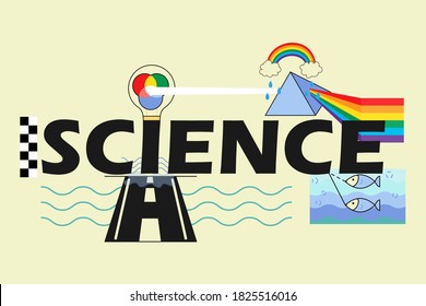 light in physic, can use in physic class, it have many object such as little duck, rainbow, cloud, fish in water, light line, road. it can use in physic to explain about light with cute picture.