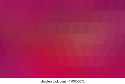 Light pink abstract mosaic background. Creative geometric illustration in Origami style with gradient. The elegant pattern can be used as part of a brand book.