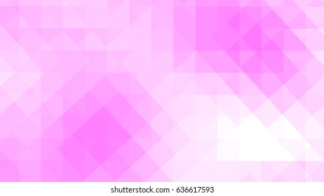 Light Pink Abstract mosaic geometric Vector background