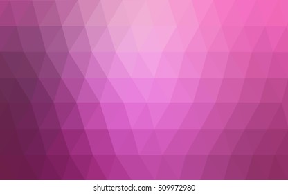 Light pink abstract polygonal background. A sample with polygonal shapes. A completely new design for your business.