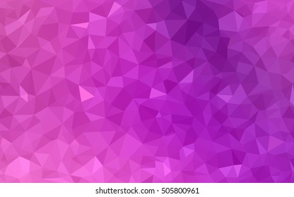Light pink abstract polygonal template. Geometric illustration in Origami style with gradient.  Brand-new design for your business.