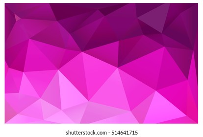 Light Pink abstract textured polygonal background. Vector blurry triangle design. Pattern can be used for background.