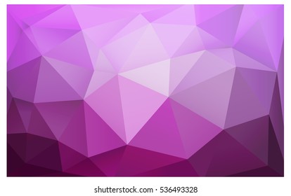 Light Pink abstract textured polygonal background. Vector blurry triangle design. Pattern can be used for background.