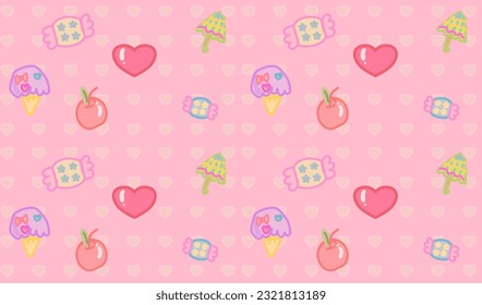 light pink background image cute pattern gentle sstkabstract