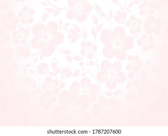 Light Pink background Vector illustration 