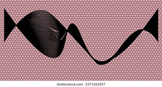 light pink  background wave vector illustration abstract and texture