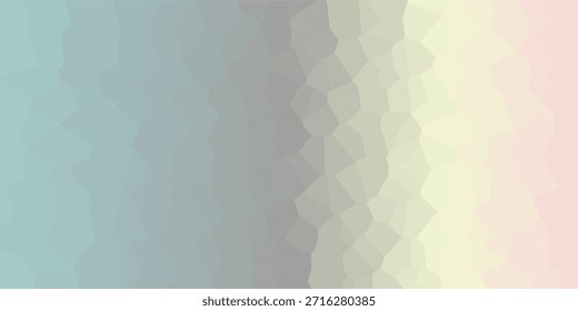 Light pink, blue abstract mosaic background. Modern geometrical abstract illustration with gradient. A new texture for your design.
