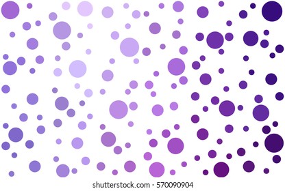 Light Pink Blue abstract seamless pattern with circles. Geometry pattern for fabric. Textile background. Stock vector.