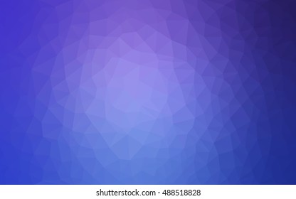 Light pink, blue blurry triangle pattern. Glitter abstract illustration with an elegant design. The textured pattern can be used for background.
