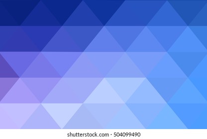 Light pink, blue blurry triangle background. Brand-new colored illustration in blurry style with gradient. Brand-new design for your business.