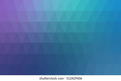 Light pink, blue blurry triangle pattern. An elegant bright illustration with gradient. The elegant pattern can be used as part of a brand book.