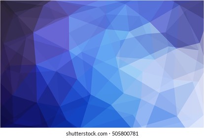 Light pink, blue low poly template. Colorful abstract illustration with gradient. The template can be used as a background for cell phones.