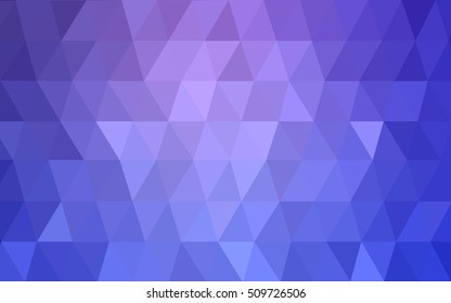 Light pink, blue low poly background. Brand-new colored illustration in blurry style with gradient. Brand-new design for your business.