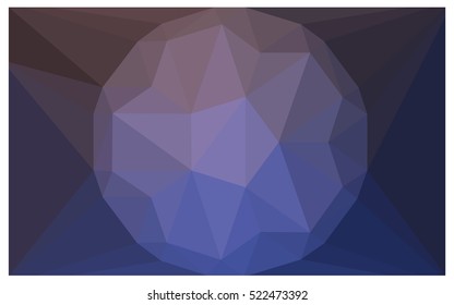 Light Pink Blue Low poly crystal background. Polygon design pattern. Low poly vector illustration, low polygon background.
