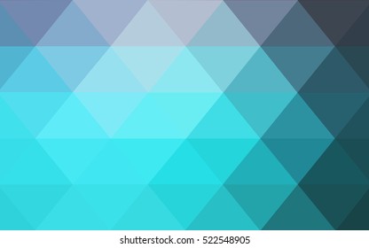 Light pink, blue low poly background. Glitter abstract illustration with an elegant design. A completely new design for your business.