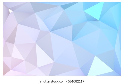 Light Pink Blue Pattern. Seamless triangular template. Geometric sample. Repeating routine with triangle shapes. Seamless texture for your design. Pattern can be used for background.