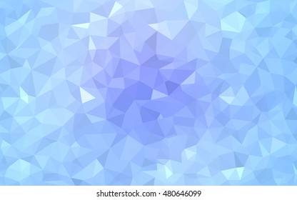 Light pink, blue polygon abstract background. A vague abstract illustration with gradient. The polygonal design can be used for your web site.