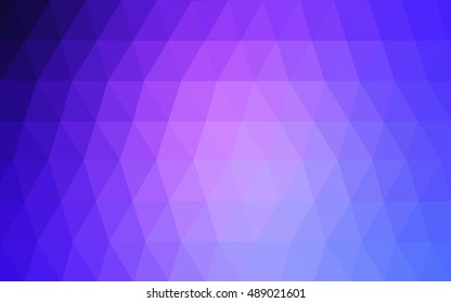 Light pink, blue polygon abstract background. An elegant bright illustration with gradient. A completely new template for your business design.