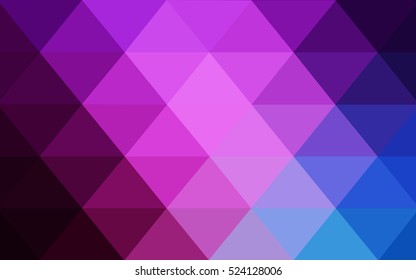 Light pink, blue polygon abstract background. An elegant bright illustration with gradient. A new texture for your design.