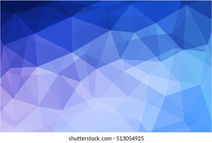 Light pink, blue polygonal background. Creative geometric illustration in Origami style with gradient. A new texture for your design.