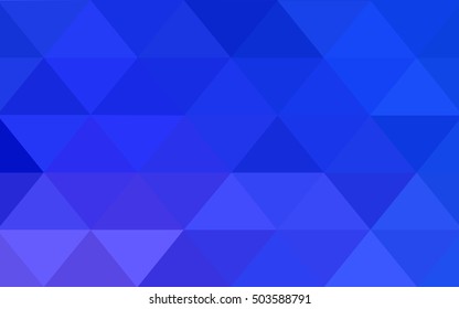 Light pink, blue polygonal template. An elegant bright illustration with gradient. A new texture for your design.