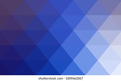 Light Pink, Blue vector abstract textured polygonal background. Blurry triangle design. Pattern can be used for background.