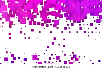 Light Pink, Blue vector abstract textured polygonal background. Blurry rectangular design. The pattern with repeating rectangles can be used for background.